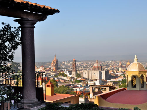 Casa de la Cuesta-Guanajuato-San Miguel de Allende-Vista-de-la-ciudad