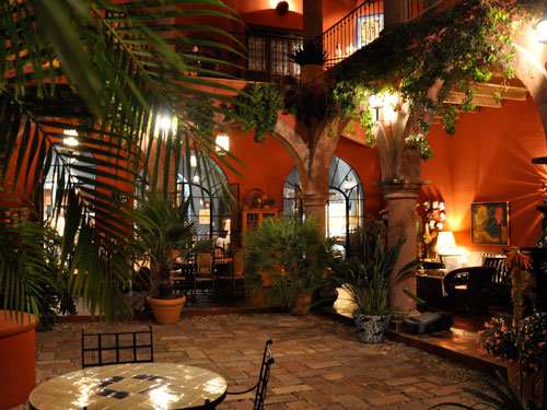 Casa de la Cuesta-Guanajuato-San Miguel de Allende-patio