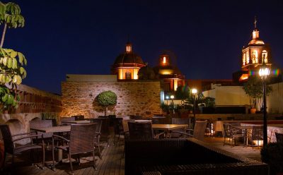 Casona de la República-Querétaro-hotel-noche
