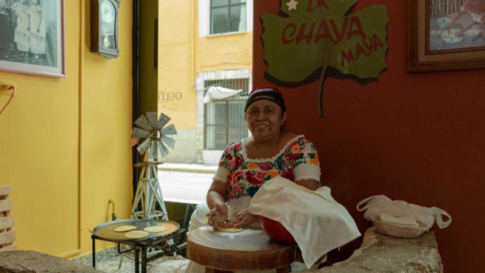 La chaya maya-Mérida-restaurante-tradicional-tortillas