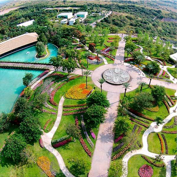 Morelos-jardines de mexico-aerea_insignia-cuernavaca