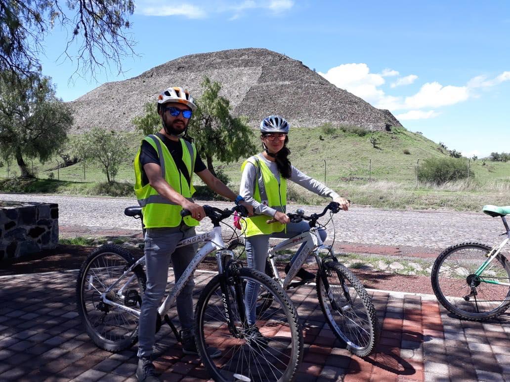 tour bici teotihuacan