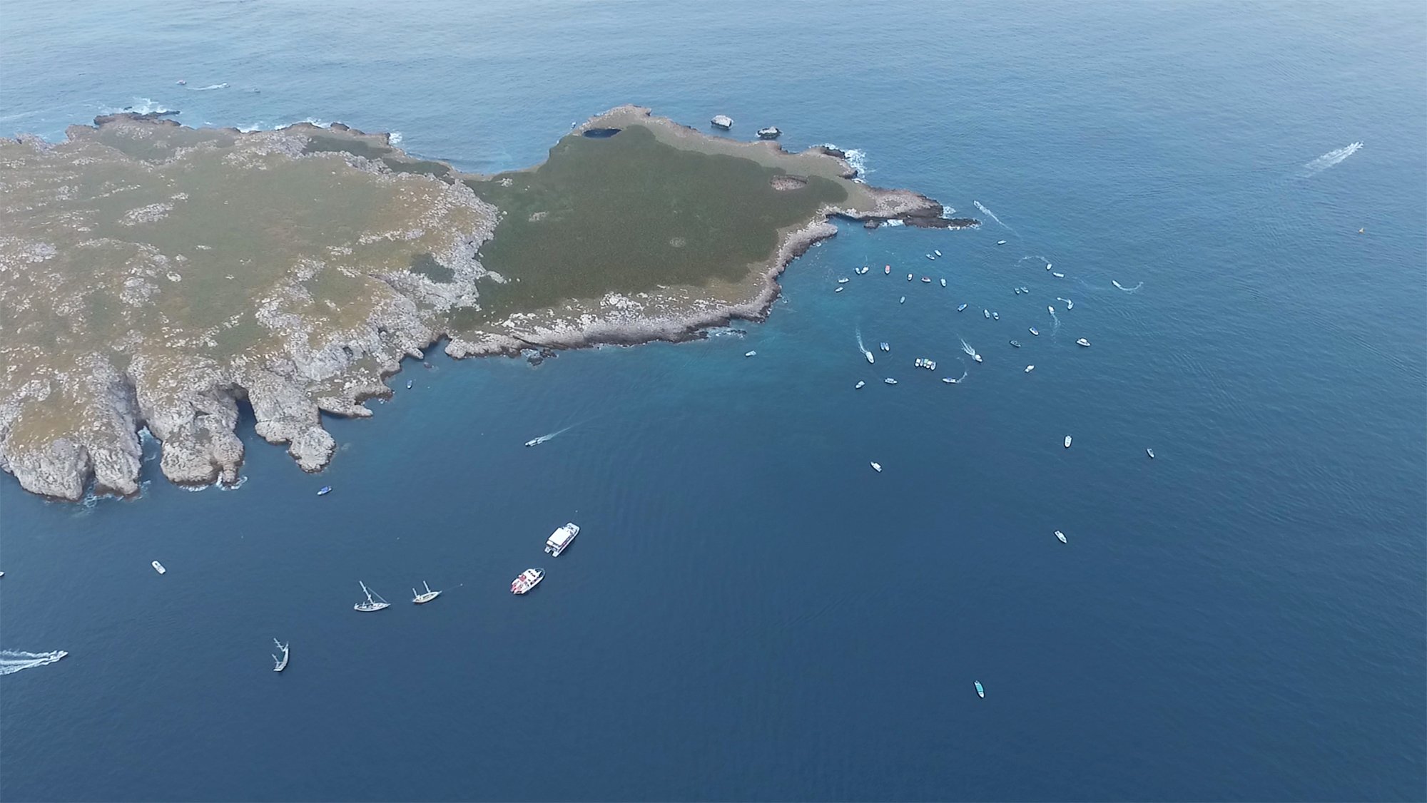 Islas marietas-vista aérea-Punta de Mita-Nayarit panoramica-aérea