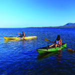 Practica kayaking en Bahía de San Quintín