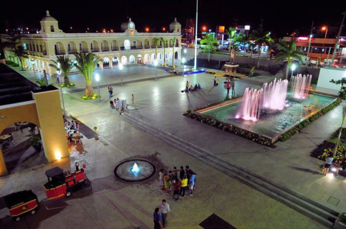 plaza civiva Boca del Rio-Veracruz