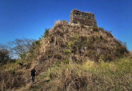 Quauhtochco, un palacio arqueológico poco visitado en Veracruz