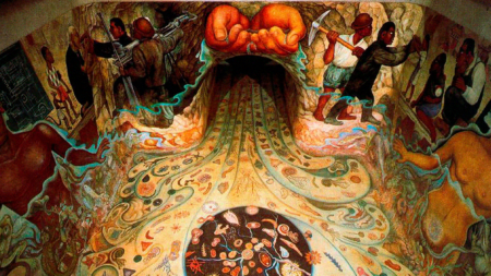 Conoce el mural de Diego Rivera que permaneció más de 40 años bajo el agua