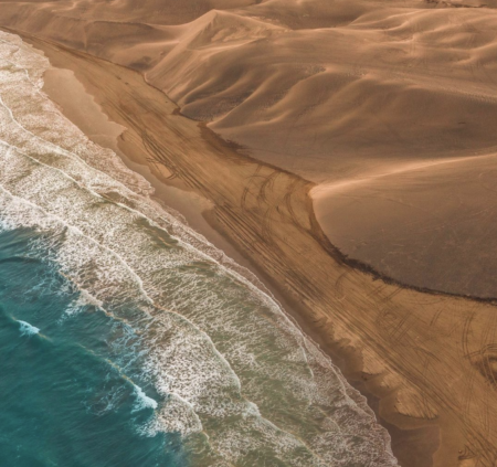 Dunas de Chachalacas, un desierto a la orilla del mar