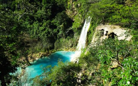 Las cascadas de Minas Viejas, un oasis color turquesa