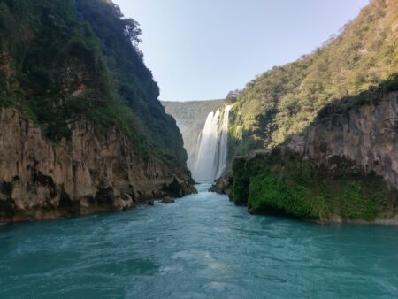 Aguas turquesa y verde intenso, así son las cascadas en San Luis ¡Conócelas!