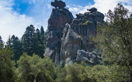 Peñas cargadas y Epazoyucan, misteriosas formaciones rocosas en Hidalgo