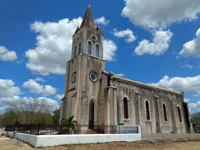 iglesias góticas en Yucatán