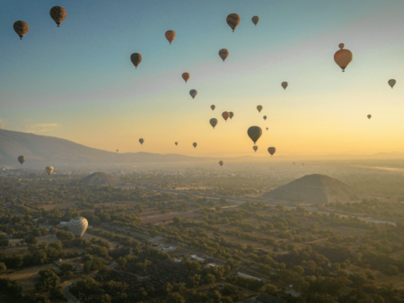 Este es el mejor horario para volar en globo aerostático