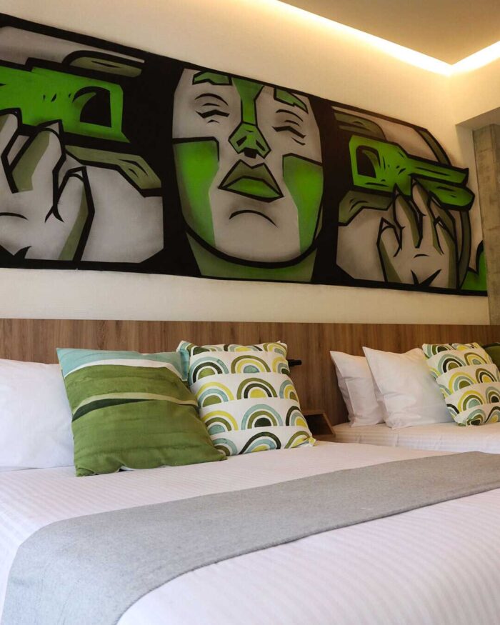 Street Art Hotel en la Roma